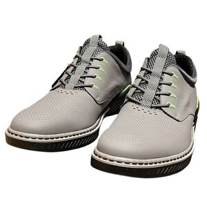 Stacy Adams BARNA‎ Plain Toe Leather Lace Up Shoes Men's Size US 12M Grey -New
